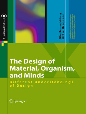 cover image of The Design of Material, Organism, and Minds